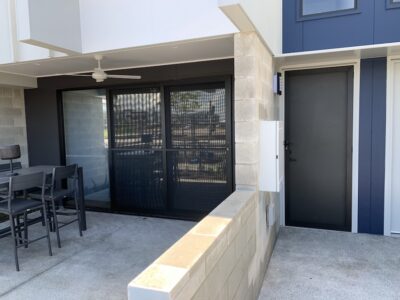 Security Door Install - Allugard Mesh - Baringa